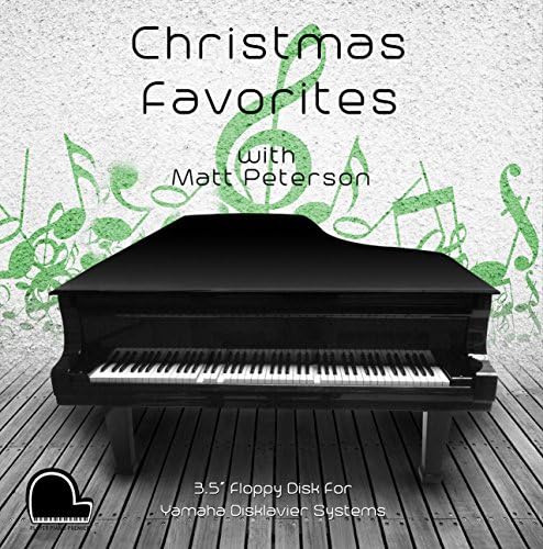Music Compatible with Yamaha Disklavier Systems - Christmas Favorites on 3.5" DD 720k Square Floppy Disk image 3