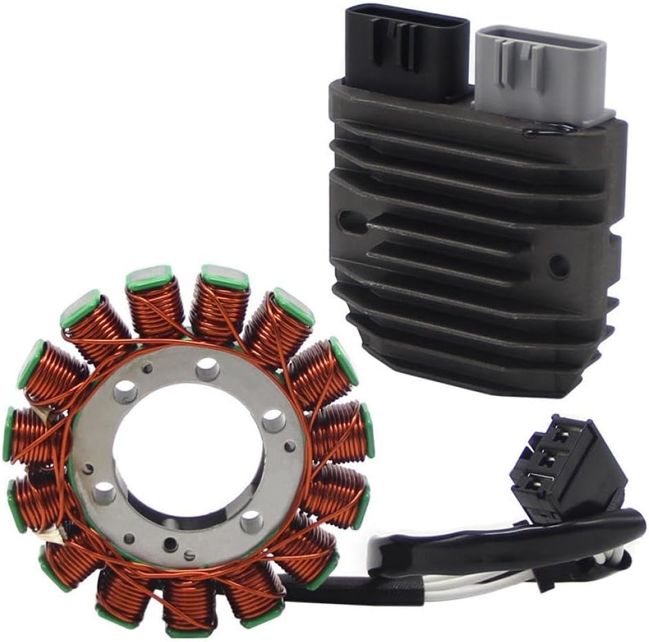 Motorcycle Ignition Stator Coil Regulator Rectifier Compatible With Automotive Motorcycle Parts ZX1000 ZX10R 10R For Part Number 21066-0771 21066-0758 21066-0714