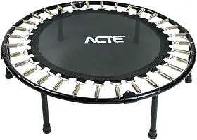 Acte, Jump Dobrável com 32 Molas E39- Preto e Bronze