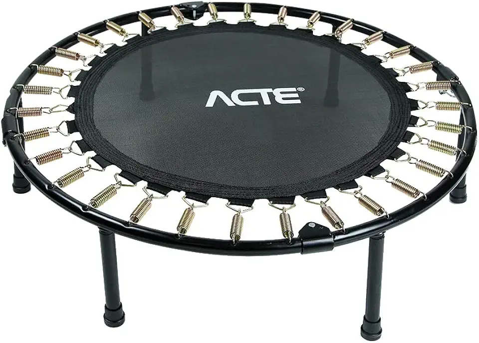 Acte, Jump Dobrável com 32 Molas E39- Preto e Bronze