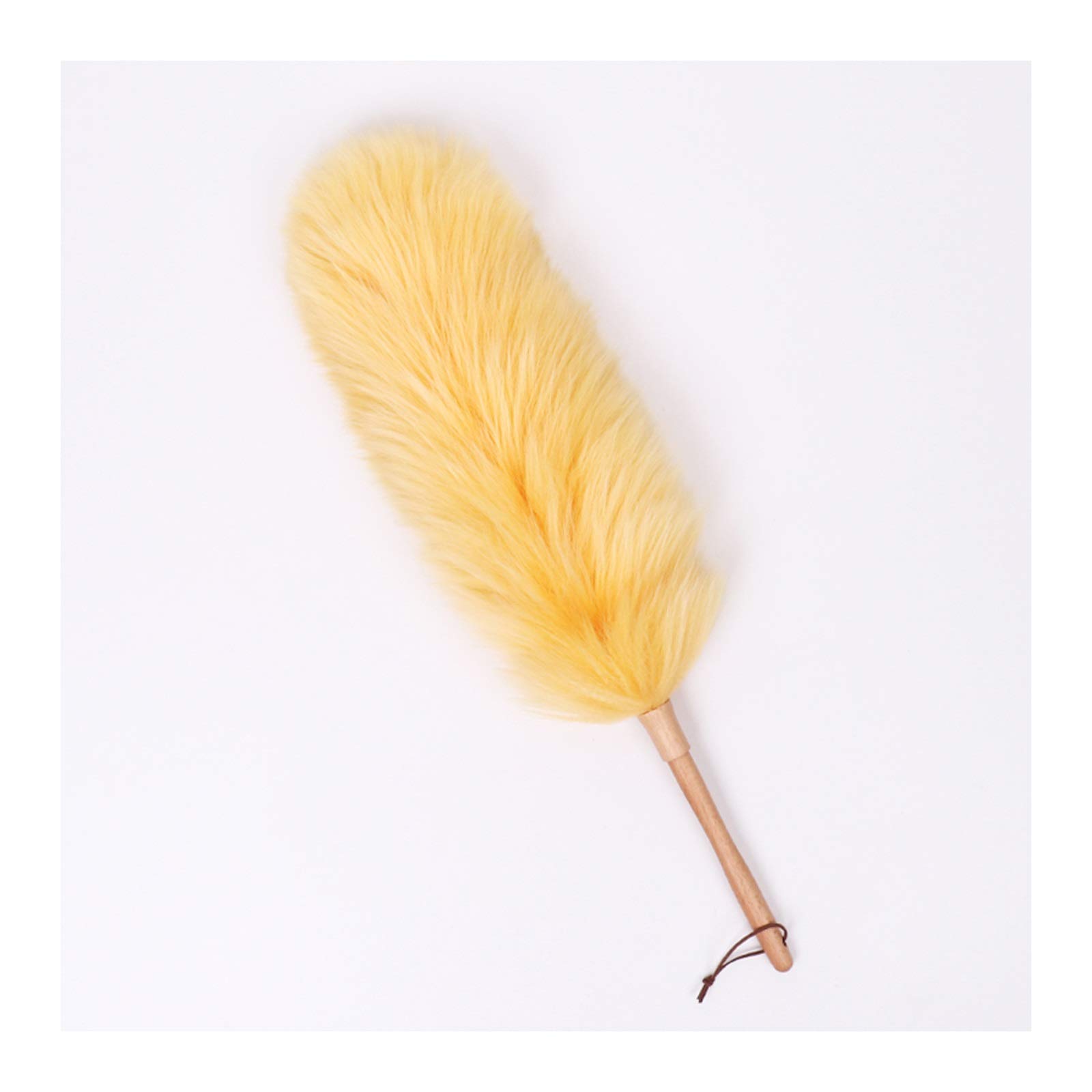 Feather Duster, Dust Brush Pure Lambs Wool Duster,Anti-Static, Multifunction Cleaning Tools for Home, Office and Car