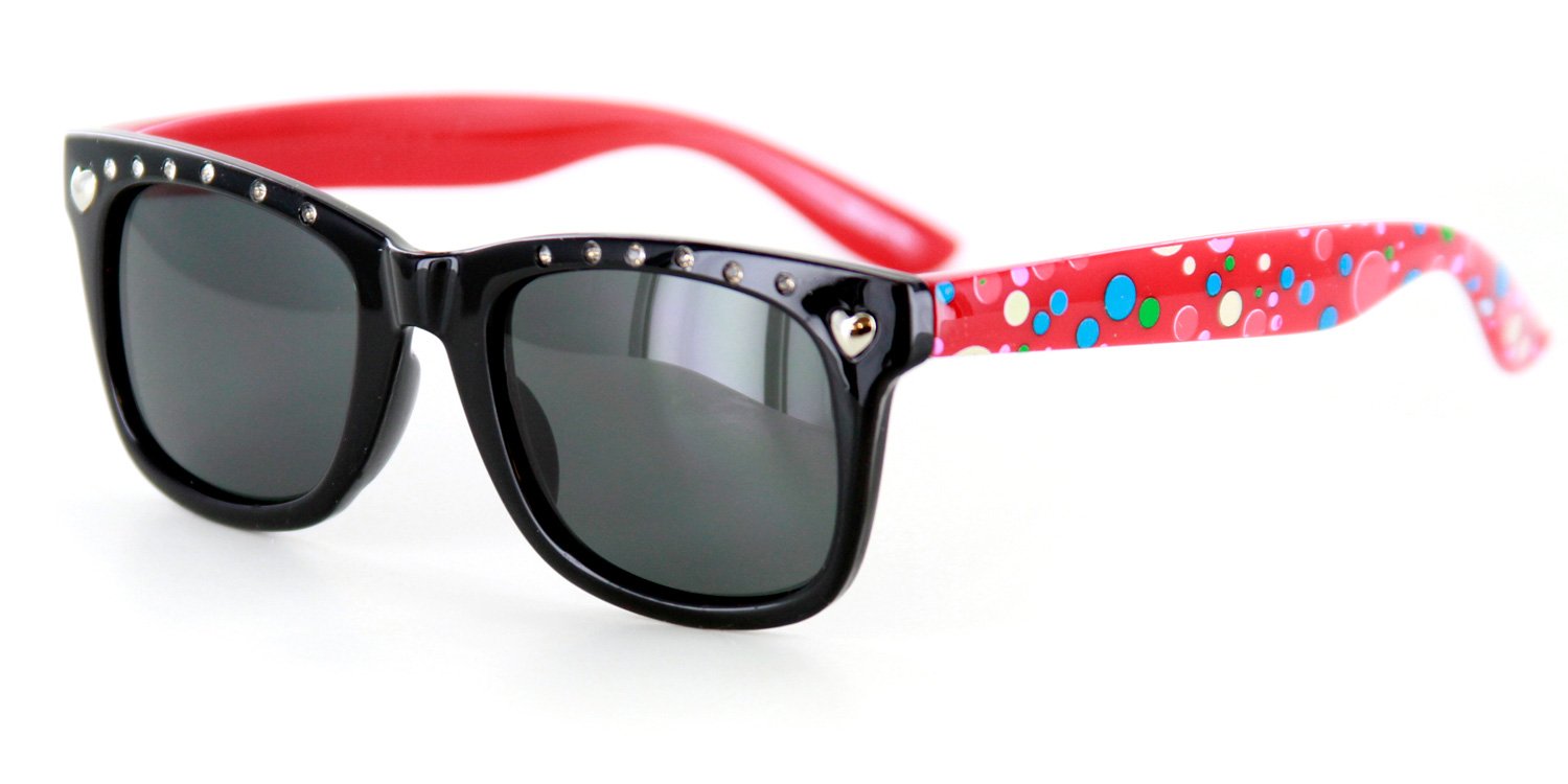 Aloha Eyewear Bubble Gum Polarized Kids Girls Age 2-6 Fun Sunglasses