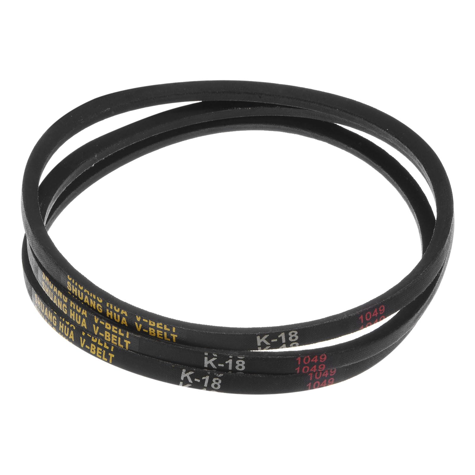 uxcell 3pcs K28 Rubber V Belt, K Section V-Belt 28" Outside Circumference x 0.315" Width x 0.236" Thick, Industrial Power Transmission Belt — Amazon image 7