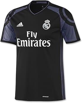 adidas Real Madrid ユニフォーム　ブラック　背番号なし Adidas Real Madrid Kids Replica Third Soccer Jersey XS Black-Super