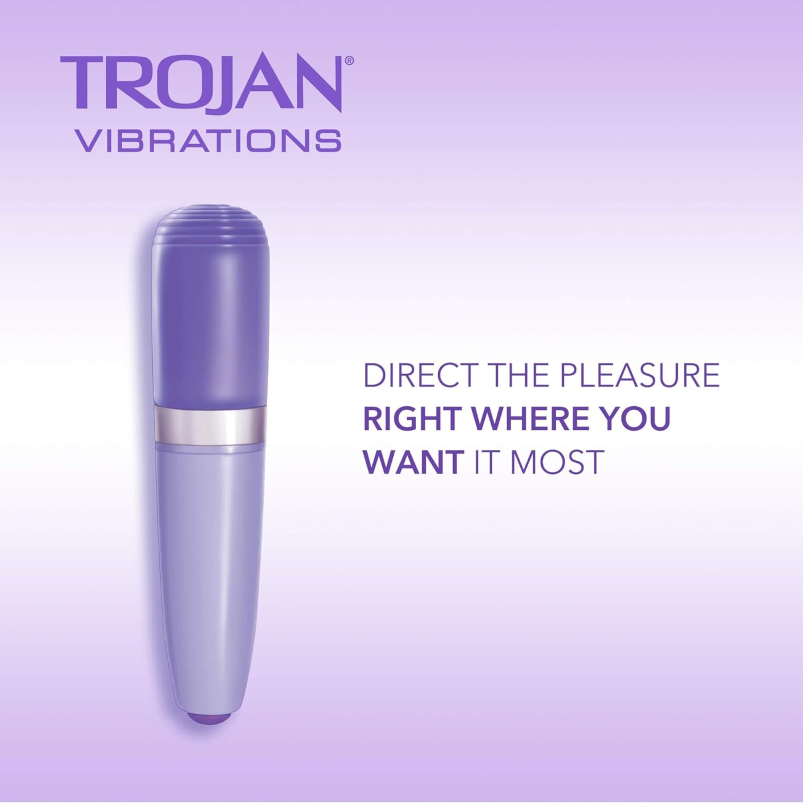 Trojan Pulse Compact Vibrating Intimate Massager Trojan Pulse Compact Vibrating Intimate Massager