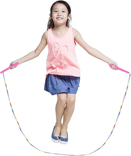 Miniatura 6 de BESPORTBLE Skipping Rope with Tpu Beaded Design Portable Fitness Jumping Rope for Adults Ergonomic Anti-slip Handles for Indoor Outdoor Exercise and