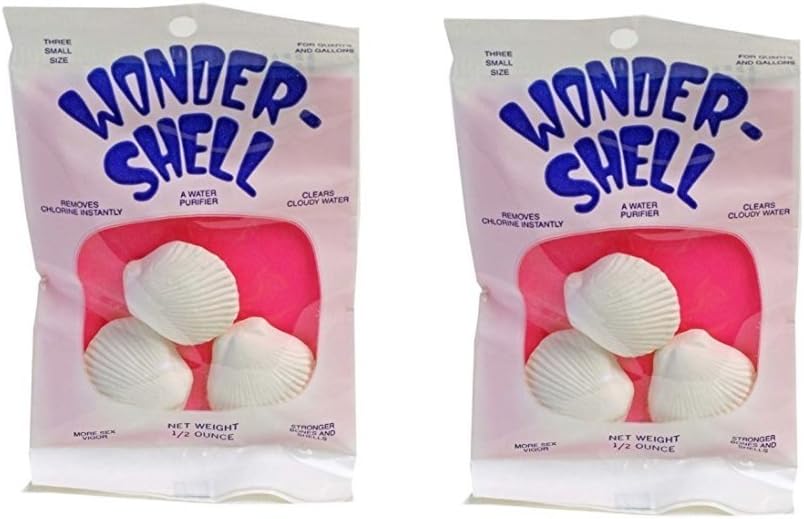 Weco Wonder Shell Natural Minerals (3 Pack), Small - Total of 6 shells