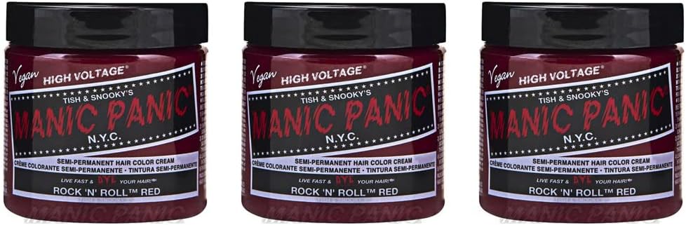 Manic Panic Rock N Roll Vibrant Red Hair Dye