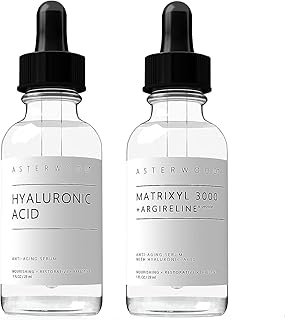 Asterwood Suero de ácido hialurónico 1 oz y M...