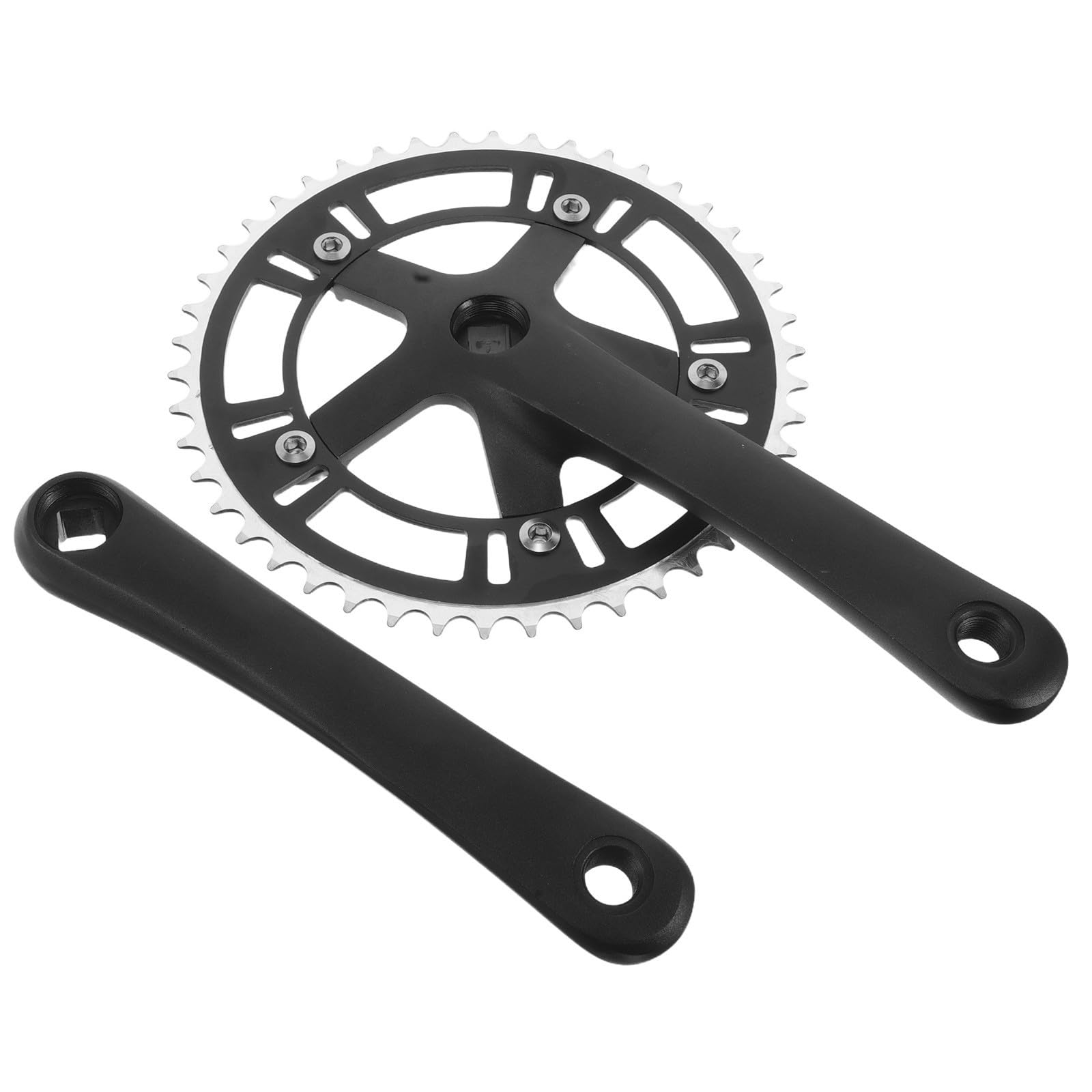 CANIGHT Juego de Bielas para Bicicleta de Montaña 46t 170mm Negro