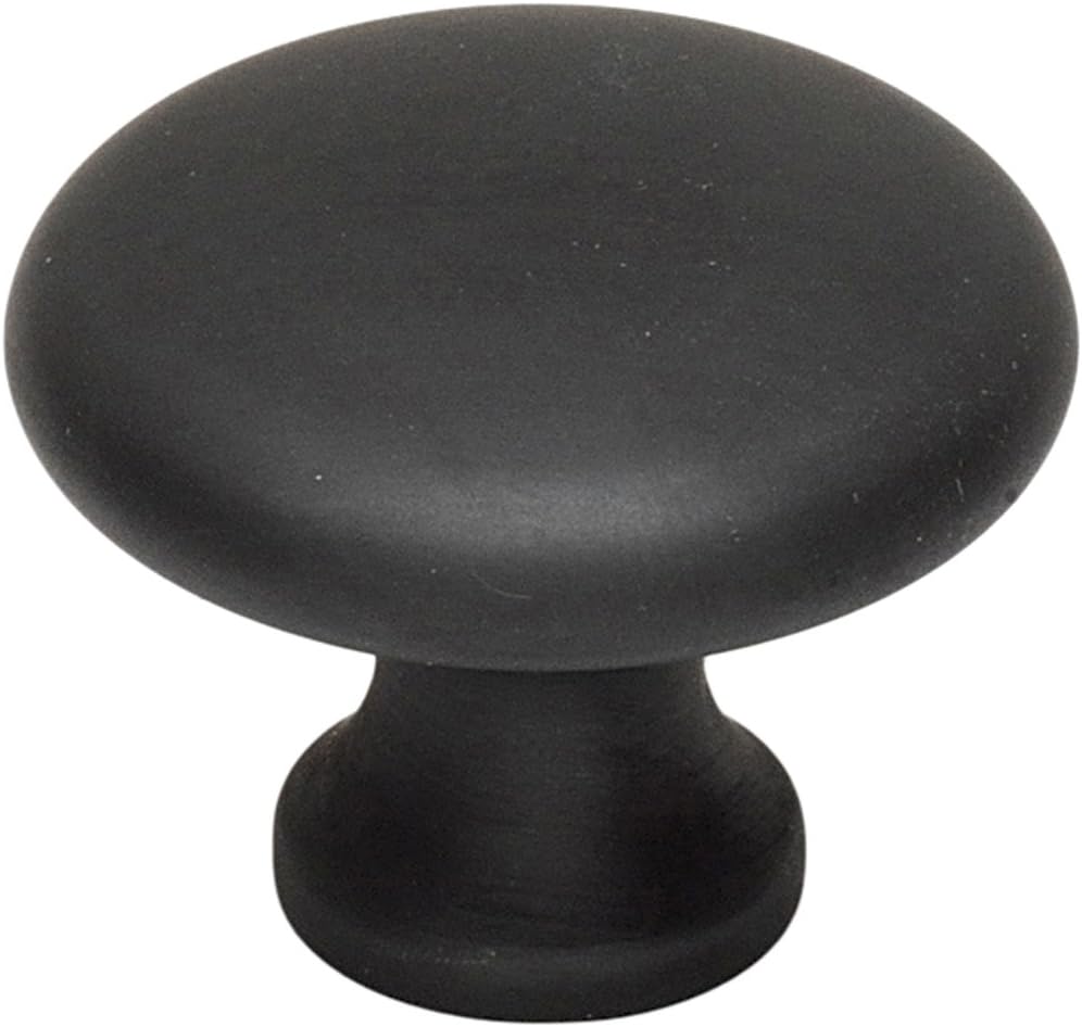 Alno 1 1/4" Knob, UNLACQUERED Brass