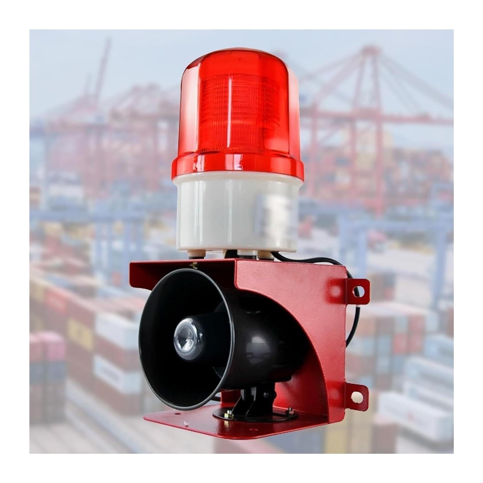 LED-Sirenenalarm aus PC und Stahl