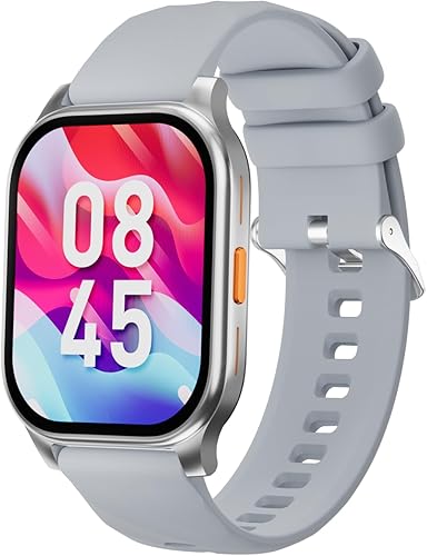 Smart Watch (Answer/Make Calls), 2.04" HD SmartWatch for Men Women 123Sport Modes, Fitness Activity Tracker, IP68 Waterproof, Smart Watches for