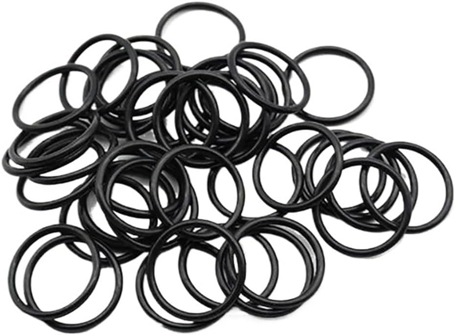 200Pcs O-ring Rubber Gaskets Seal Ring Set Nitrile Rubber High Pressure O-Rings NBR Faucet Sealing Valve O Rubber Rings Set(200pcs)