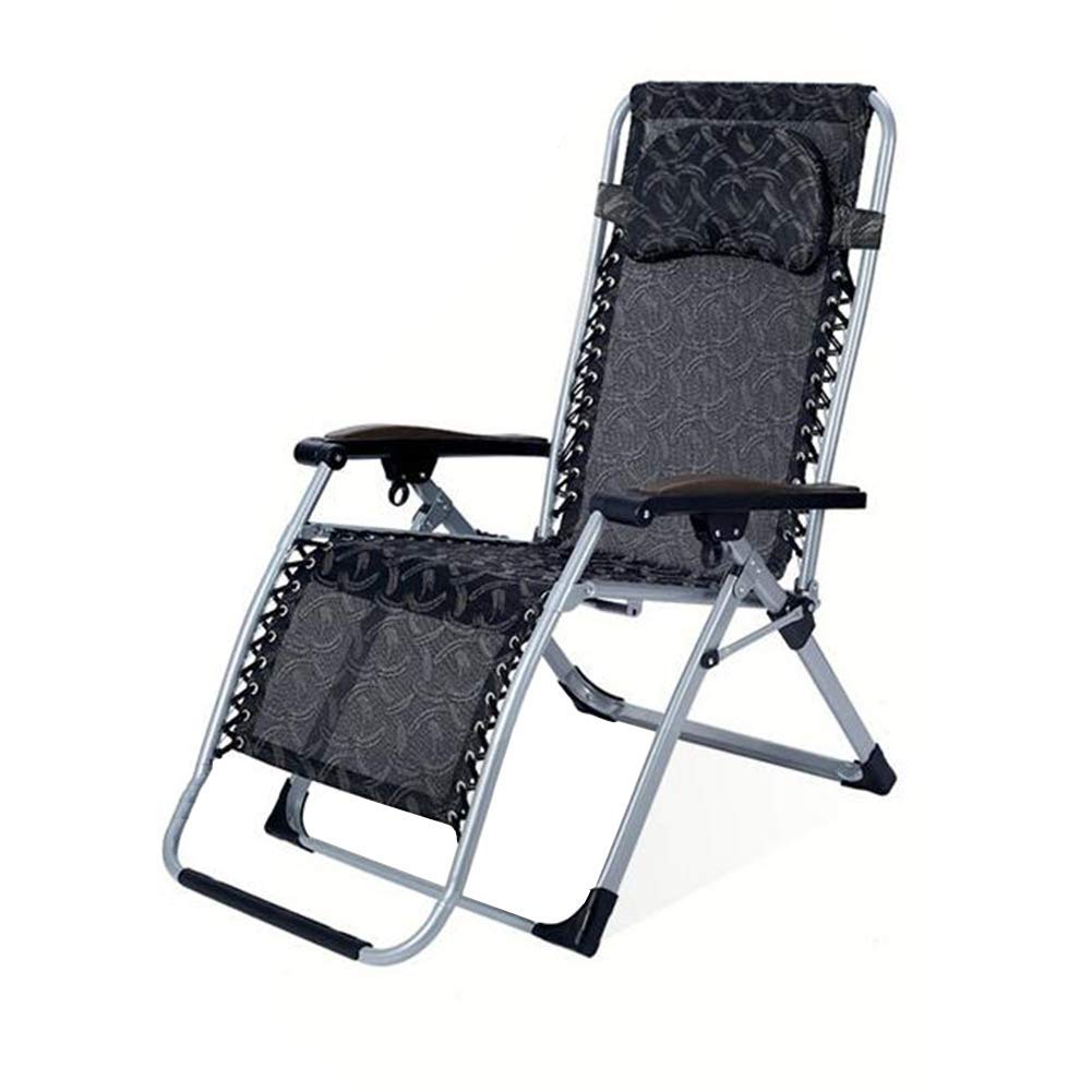 Chaise longue inclinable zéro gravité pliante jardin multi-positions