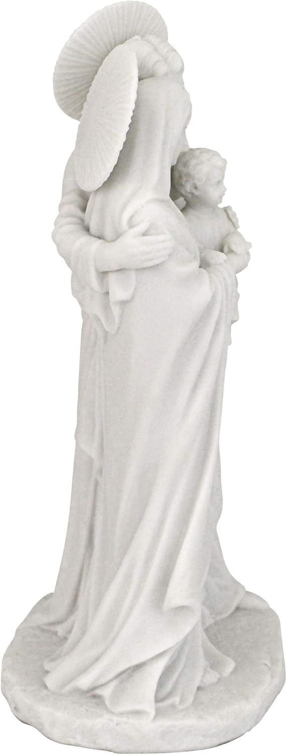 Design Toscano Holy Family by Bronti Statue, Desktop, White