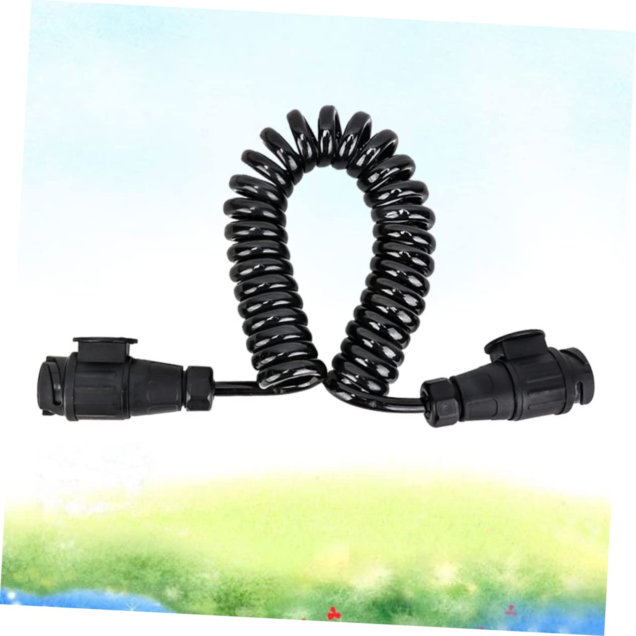 Negro Conector de Vías de 13 Remolque para Vehículo