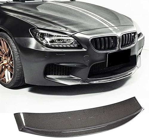 Miniatura 1 de Borde de parachoques delantero de fibra de carbono real F06 para BMW Serie 6 F06 F12 F13 650i M Sport Convertible Coupe 2 puertas delanteras alerón