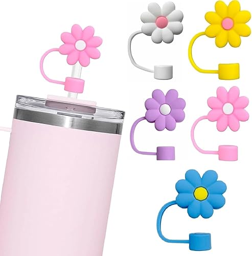 Miniatura 9 de Funda de popote ajustable compatible con todas las marcas de Stanley, Yeti, Owala, Meoky, MaxBase, Beast, Hydrapeak y así sucesivamente, diámetro de