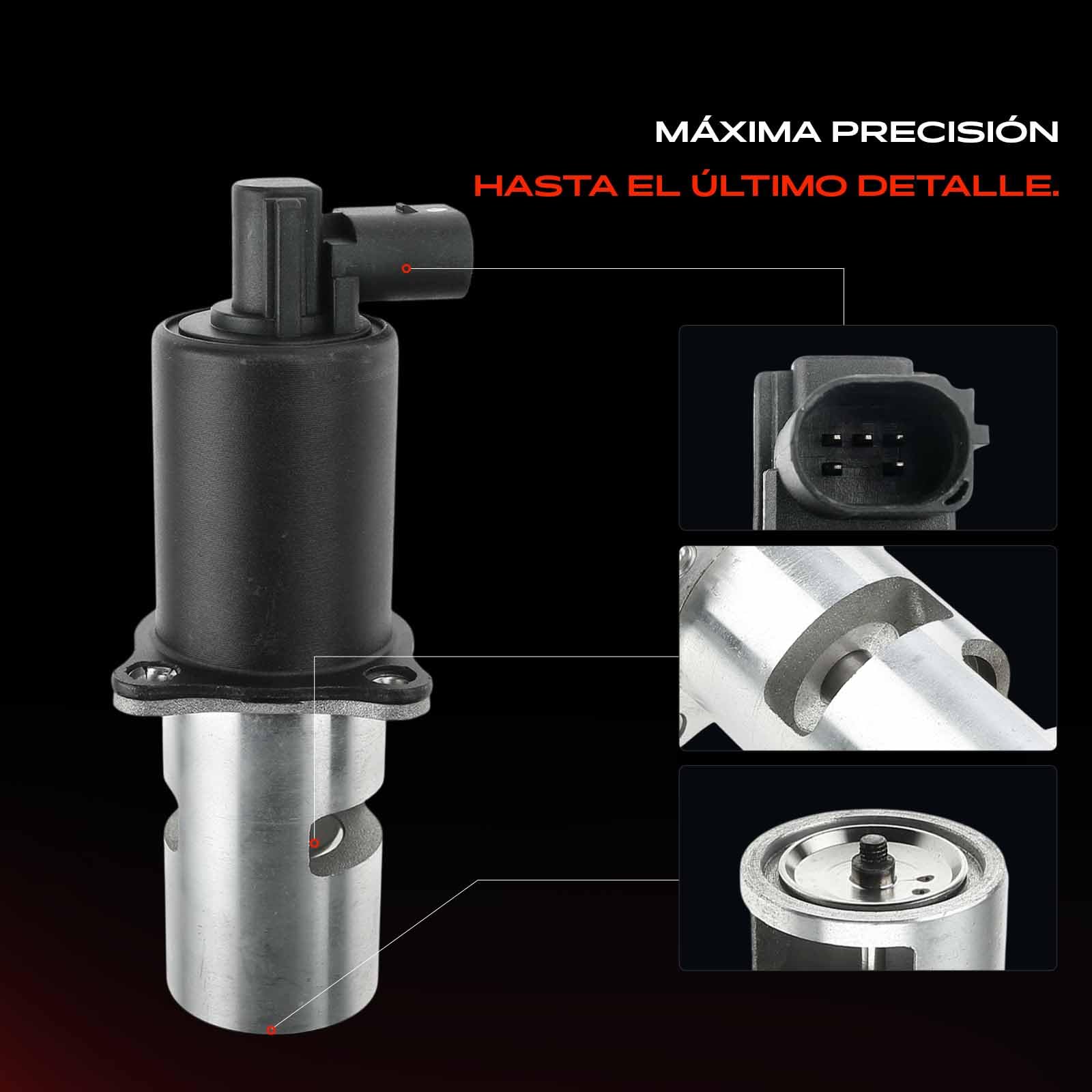 Frankberg Válvula EGR de recirculación de gases de escape 8200088888 | Compatible con Interstar Bus X70, Interstar Kasten X70, Master II Pritsche/Chasis ED/HD/UD, Trafic II Kasten FL