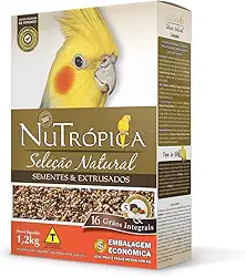 Ração Para Calopsita Seleção Natural Nutrópica 1,2kg