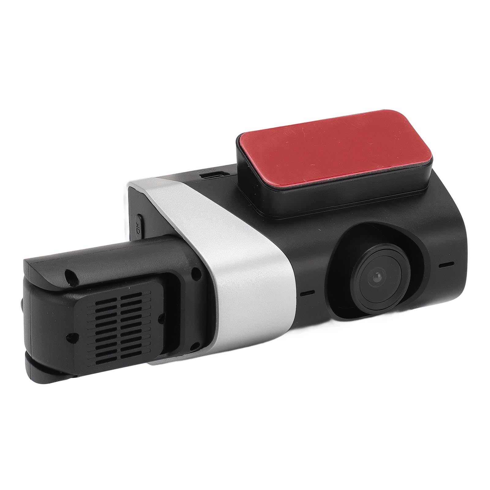 Cocoarm Dash Cam a 3 1080P Tripla Fotocamera con Visione Notturna | Custodia in ABS, Copertura Grandangolare Anteriore/posteriore/interna, Rilevamento del Movimento, Blocco di Emergenza