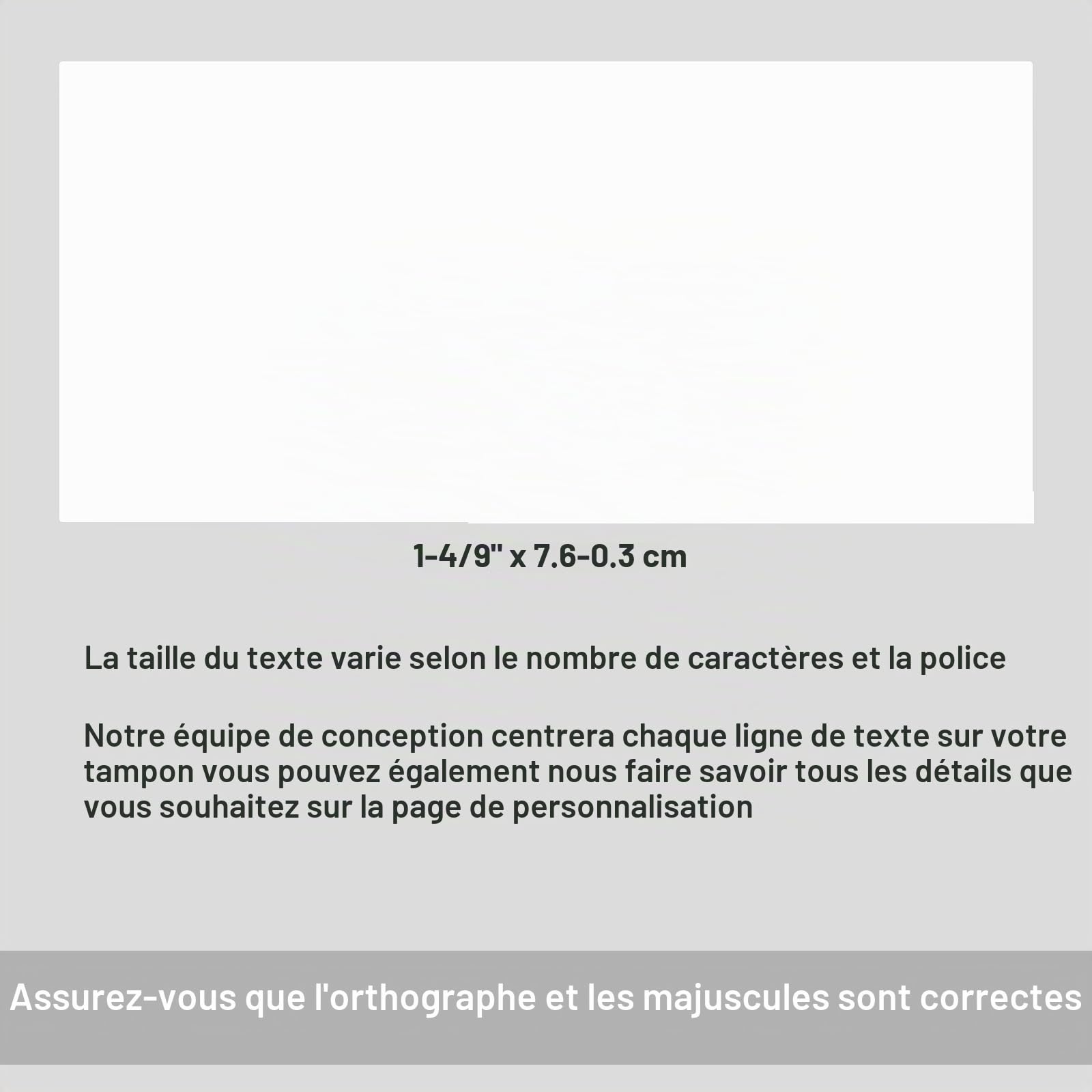Tampon auto-encreur personnalisable - Jusqu'à 8 lignes de texte | Tampon personnalisé en caoutchouc. Impressions nettes. Polices & couleurs variées. Pour adresse, entreprise, professionnel
