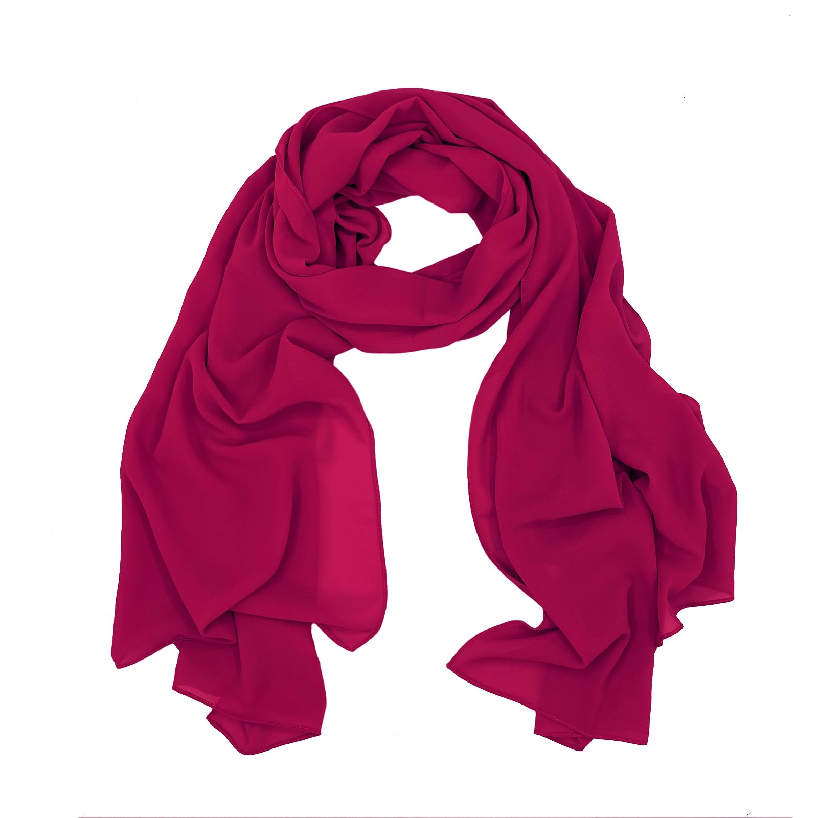 lifwimner Chiffon Schal Damen, Sommer Festliche Schal für Ab