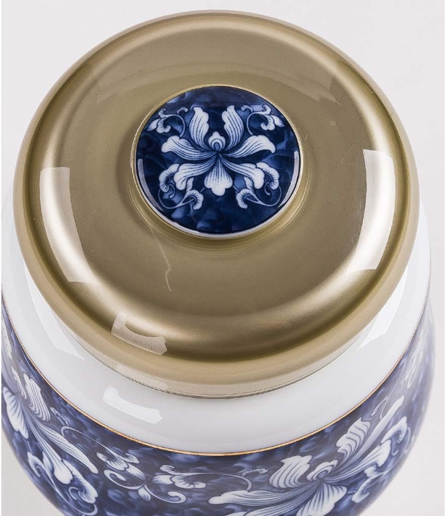 Memorial Pet Ashes Coffin Ceramic Handmade Color Painting Dog Funeral Can -Proof Antiseptic