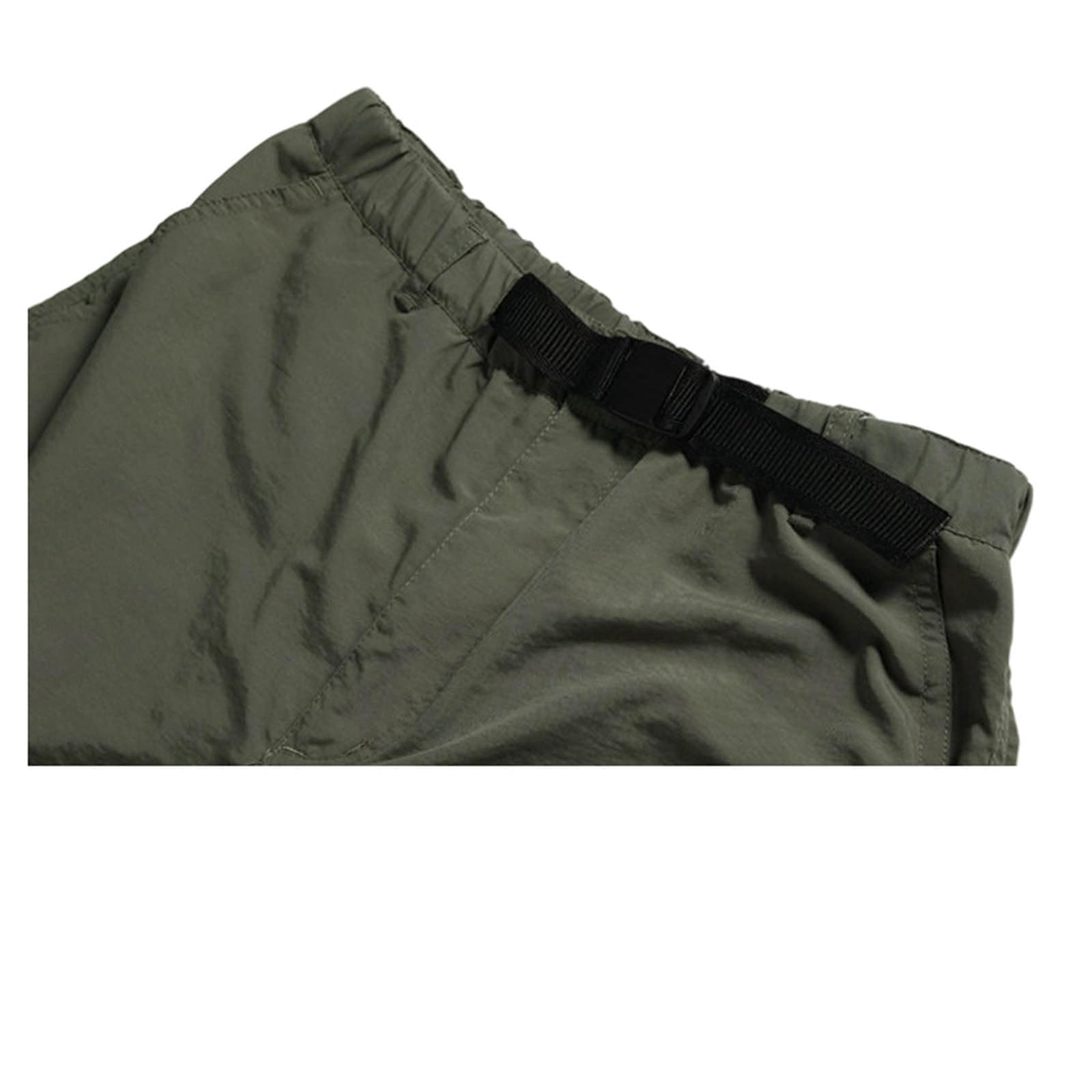 Générique Pantalon Cargo Convertible pour Homme avec Protection UV UPF 50+, idéal pour randonnée et Camping, en Tissu léger et résistant à l'eau, Taille élastique avec Ceinture Ajustable