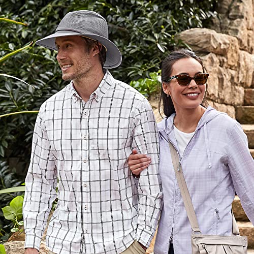 Coolibar Upf 50+ Men's Kaden Crushable Ventilated Hat - Sun Protective (Large/X-Large- Khaki) #TOP5