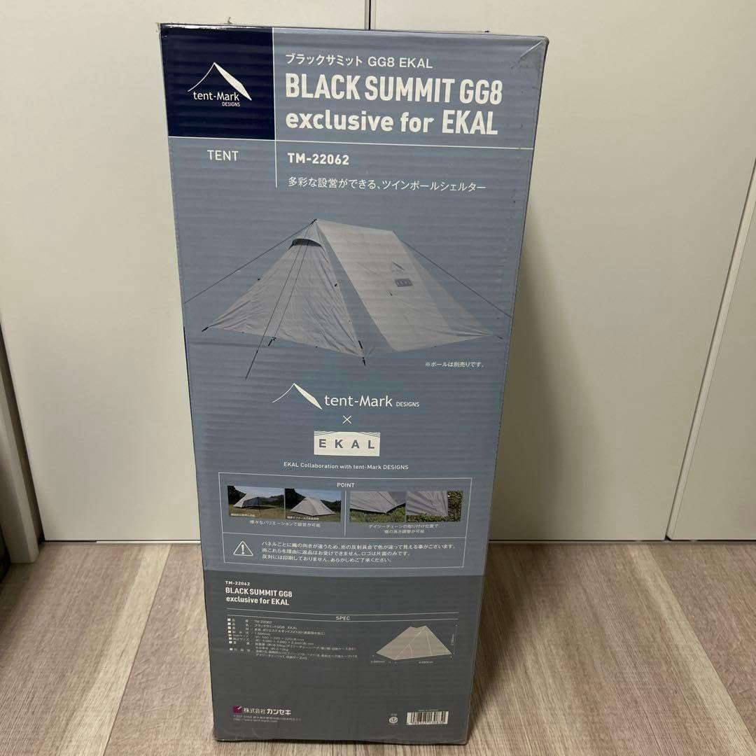 別注」tent-Mark DESIGNS×EKAL BLACK SUMMIT テント・タープ