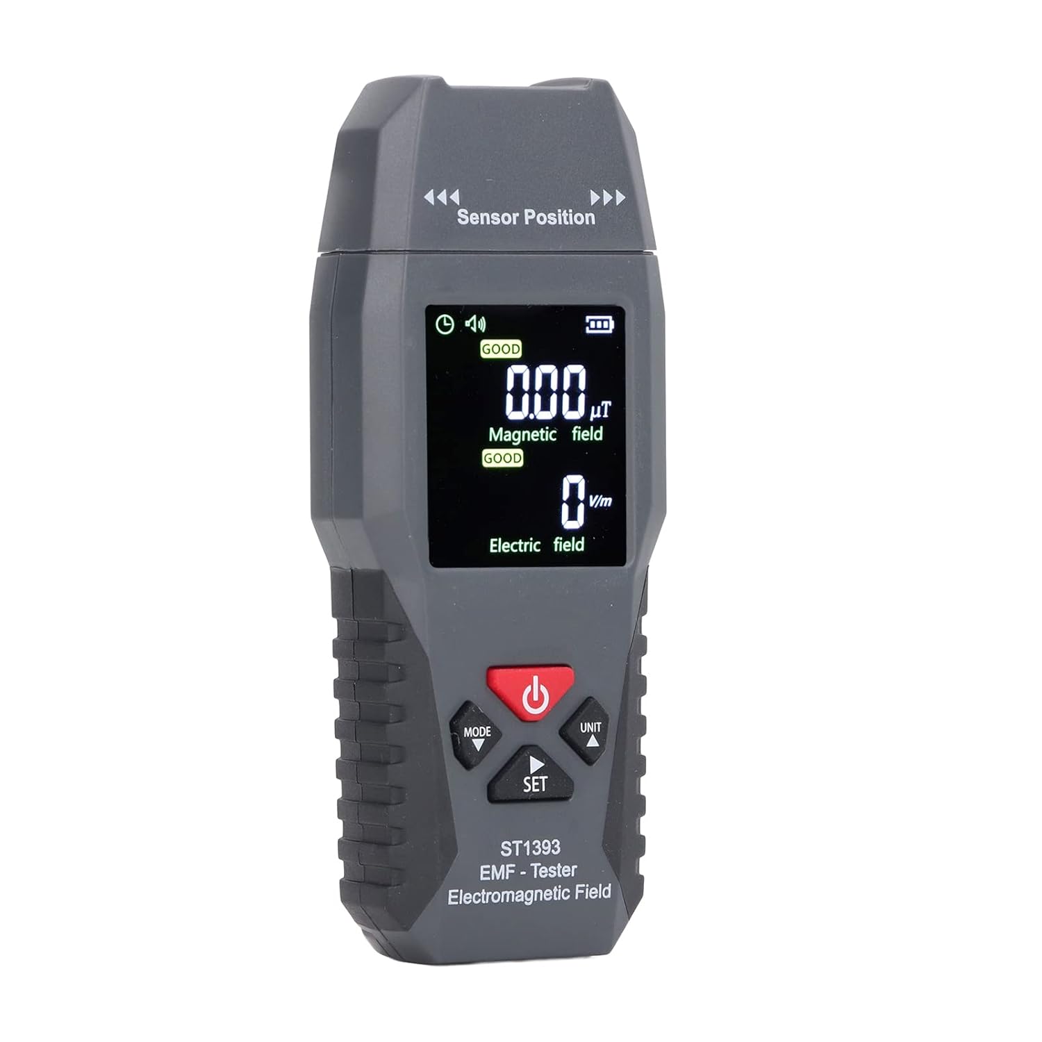 ST1393 EMF Meter Magnetic EMF Meter, Electromagnetic Field Radiation Detector Field Detector Radiation Detector Equipment Tester