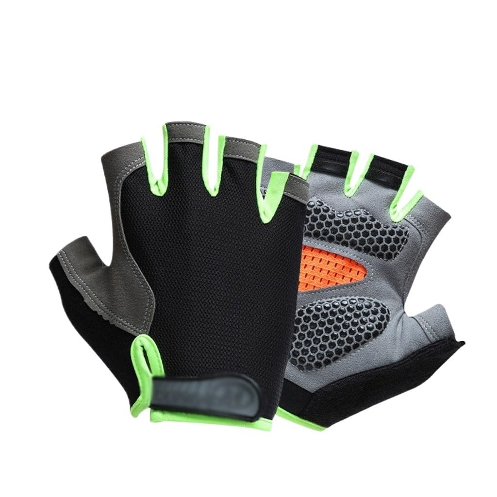 Gants d'équitation demi-doigt confortables pour sportifs et alpinistes