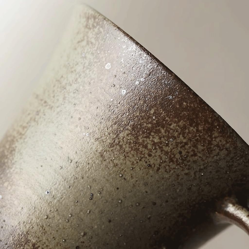 ENGENDER Tazas Cafe Taza Retro Hecha A Mano, De Café A, Té, Agua Cerámica, Loza Mug Cups(1)
