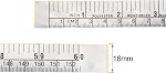 Uxcell Self-Adhesive Bande de mesure avec fractions 60 Pouces 150cm Ruban de mesure de l'arbre de travail, bande de mesure du pelage et du bâton pour le travail du bois, scie, table de rédaction