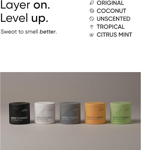 Vista 10 de Sports Research Sweet Sweat 'Workout Enhancer' - Tarro XL de gel – Maximiza tu ejercicio y suda más rápido – 13.5 onzas (Citrus Mint)