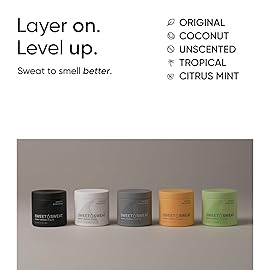 Sports Research Sweet Sweat \'Workout Enhancer\' Gel (Original Scent) - Maximize Your Exercise & Sweat Faster - 13.5oz Jar