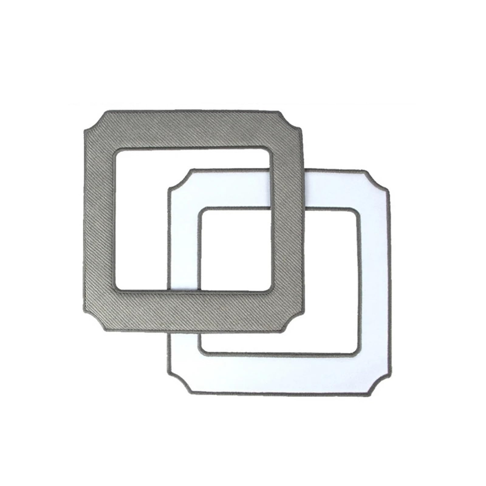 24x24cm Fensterreiniger-Roboter-Mikrofaser-Wischtuch, Kompatibel for Windobot, S6 Ultra, Waschbare Glas-Ersatzlappen