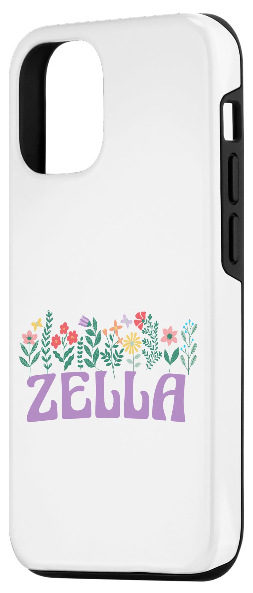 iPhone 13 Wildflower Floral ZELLA First Name Mother's Day Women Case - Image 2