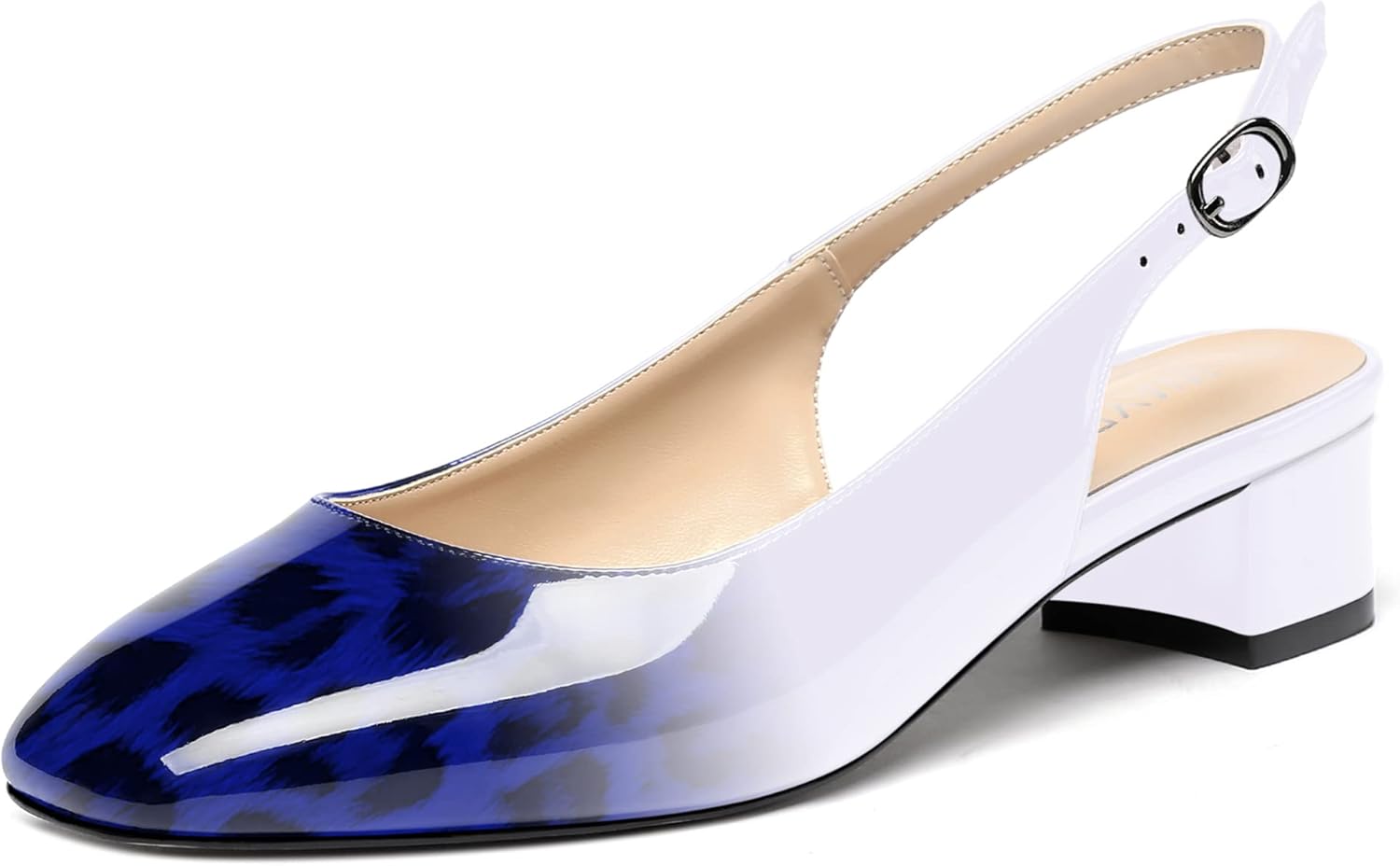 White Blue Leopard
