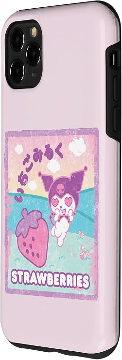 Kuromi Strawberry Milk Case for iPhone 11 Pro Max