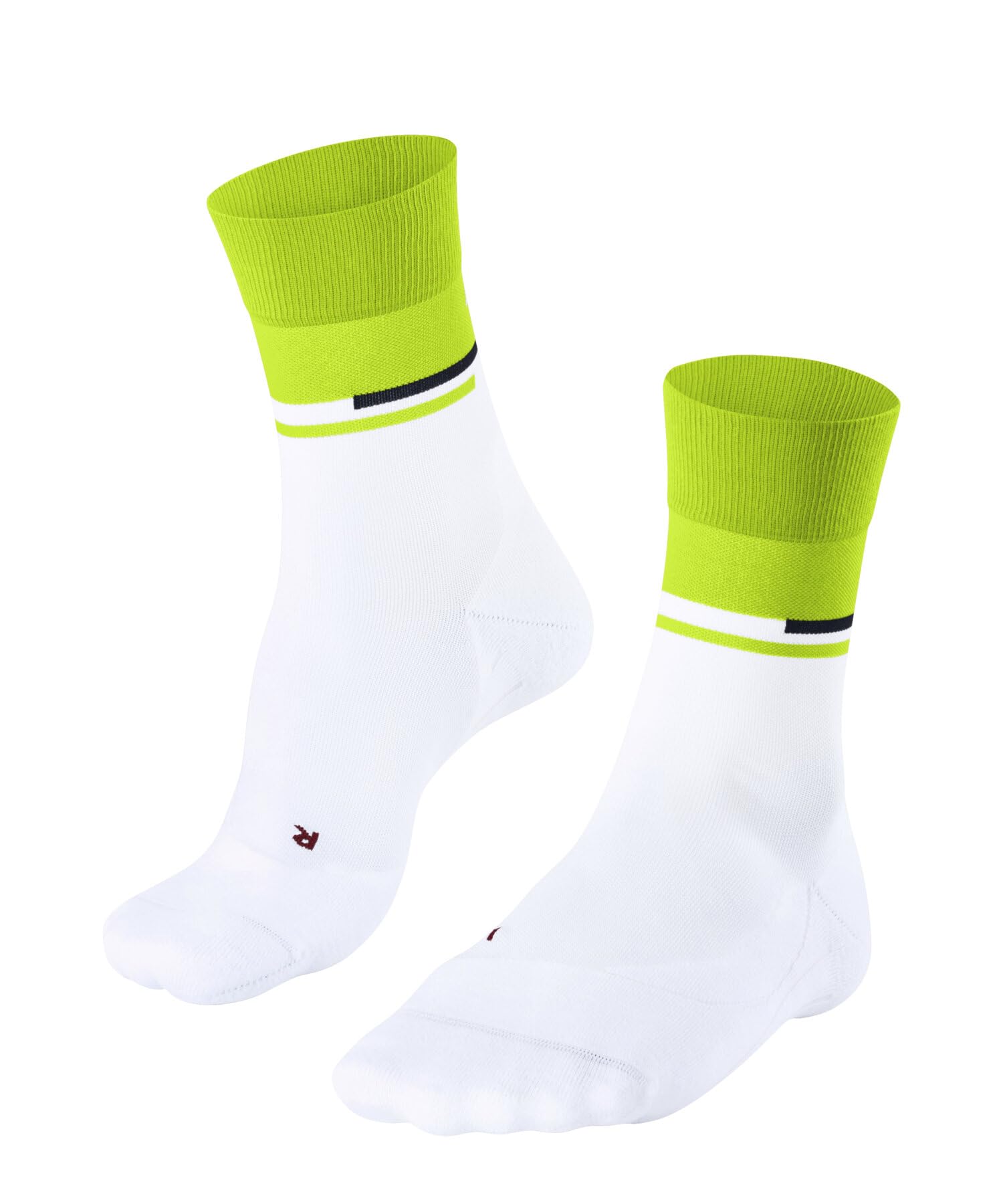 FALKE Men's RU Compression Stabilizing M So Lyocell Functional Yarn With Compression 1 Pair Running Socks, White 2001 Trend, 9.5-10.5