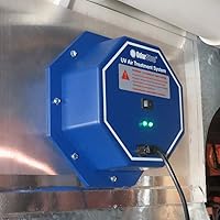 Vista 3 de Purificador de aire OdorStop OS7212PRO UV con sensor de flujo de aire de ahorro de energía y bombillas de 12 pulgadas