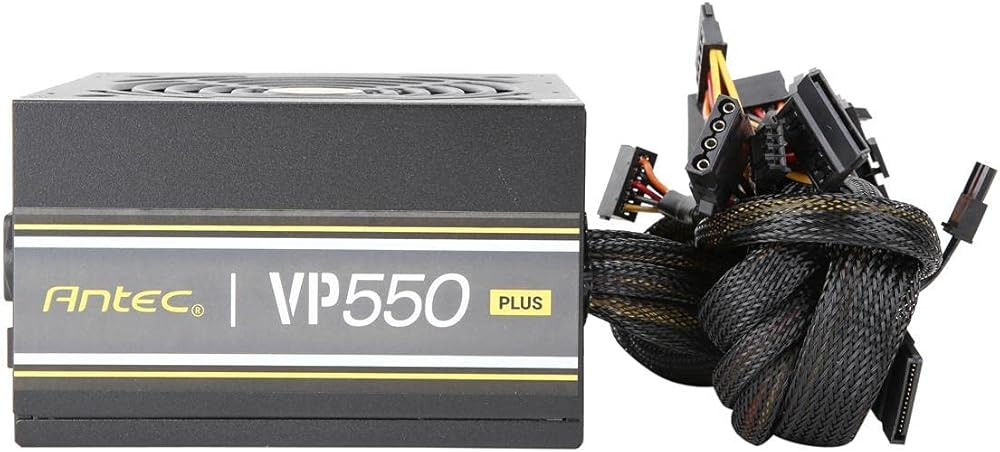 Antec VP Plus VP550 Plus 550W ATX12V / EPS12V 80 Plus Certified Non-Modular Active PFC Power Supply thumbnail 5