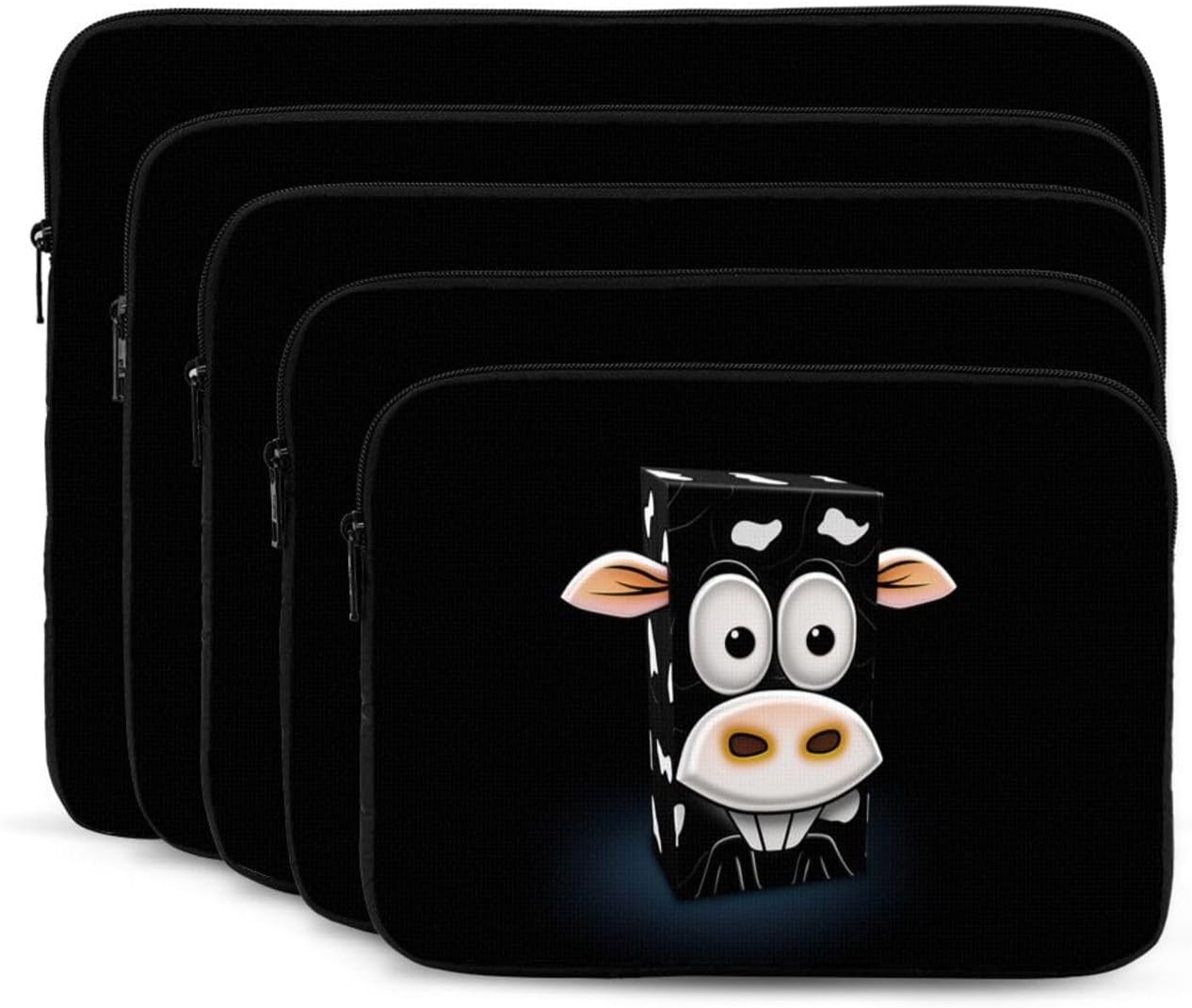 Milk Carton Laptop Case Sleeve 13 inch, Shockproof Protective Notebook Case Travel Laptop Bag Briefcase for Men Women Computer Cover Waterproof Computer Carrying Bag image 2