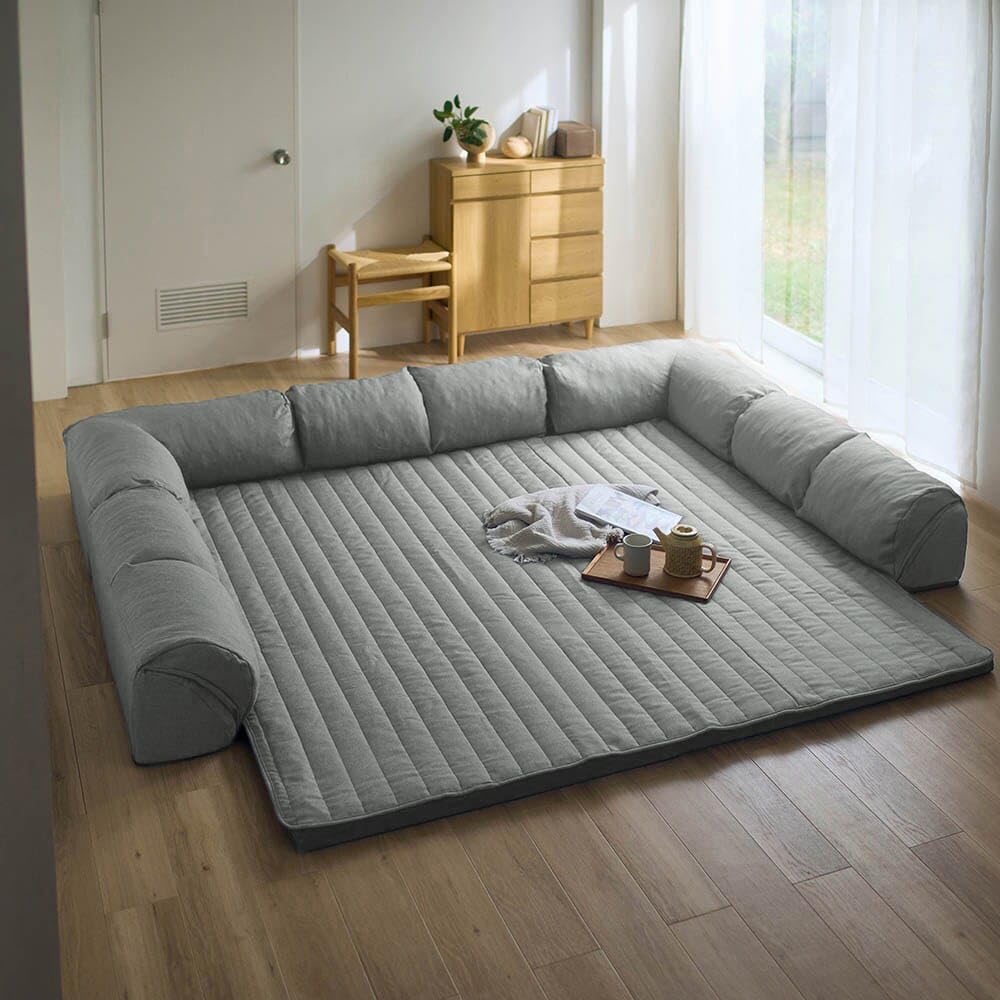 Amazon｜[ベルメゾン] グータラグ専用カバー ローソファー セット