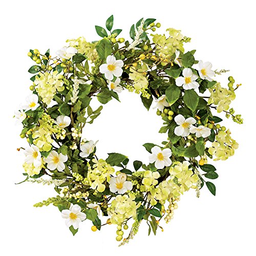 Collections Etc Irish Greenery Spring Wreath