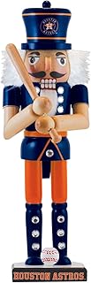 "MasterPieces Game Day - MLB Houston Astros - Team Painted Wood Nutcracker".