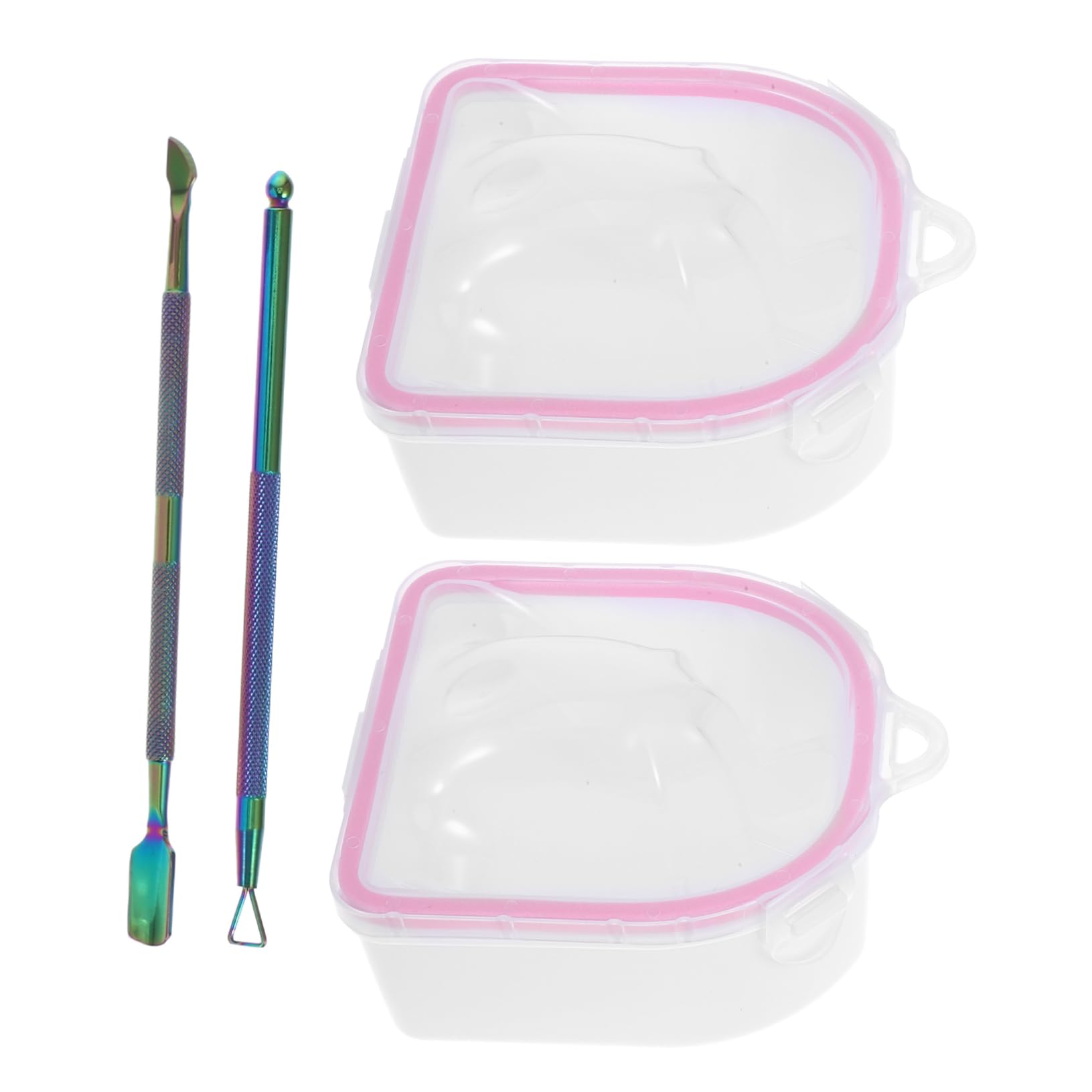 minkissy 4sätze Manikürebowl Set Für Handpflege Teiliges Maniküre-waschschüssel-set Mit Werkzeugen Zur Nagelpflege Für Professionelle Salons Oder Heimgebrauch
